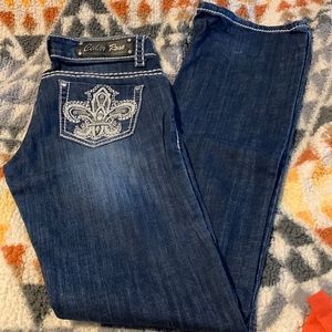 Cedar Rose Jeans size 27x34
